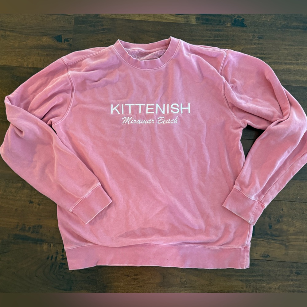 Kittenish Miramar beach sweatshirt